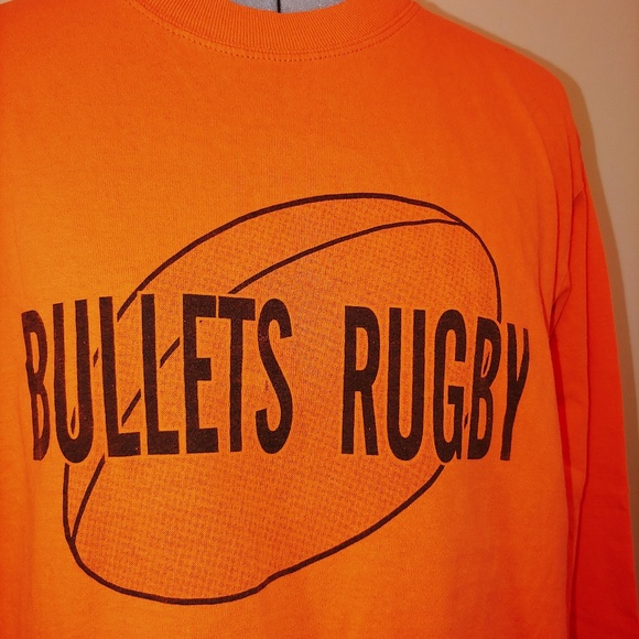 Ultra Cotton men's Bullet Rugby long sleeve tee - Picture 3 of 3